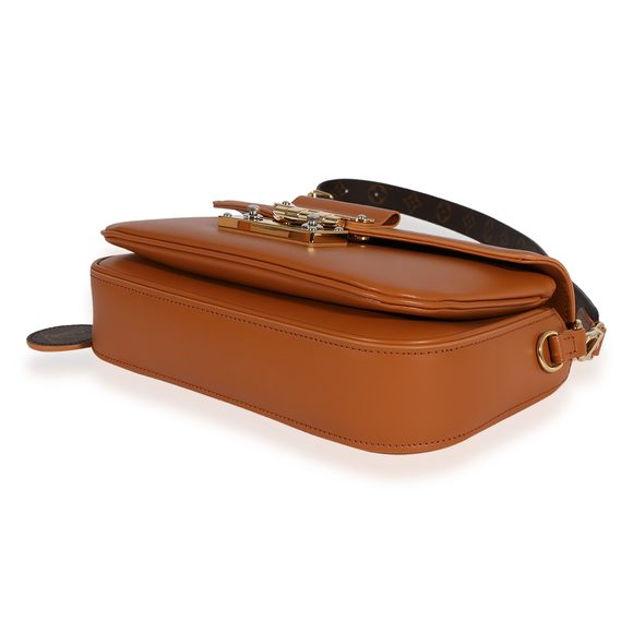 Louis Vuitton Hazelnut Calfskin Swing Bag - Picture 7 of 8